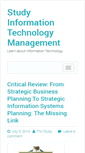 Mobile Screenshot of itmstudy.com